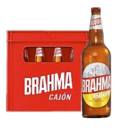 CERVEZA BRAHMA CAJON X12 